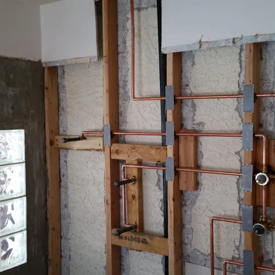 Copper pipe installation for Burst Pipe Repair in Arlington