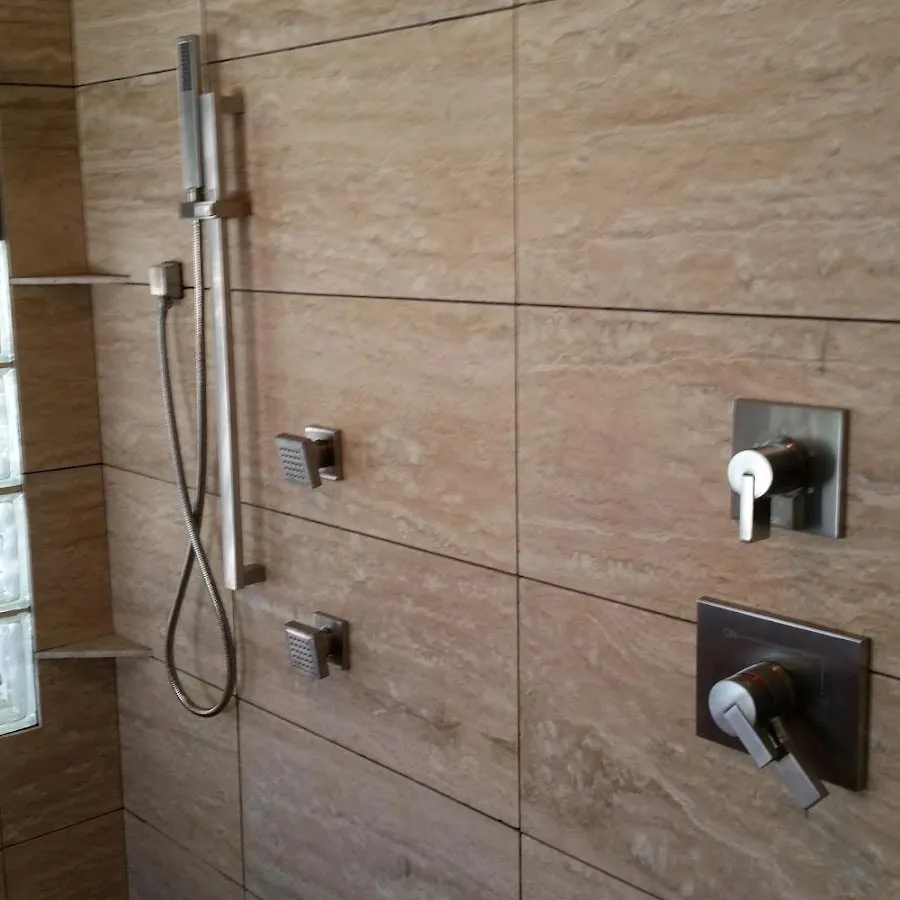 Shower fixture installation for Water Heater Installation in Arlington